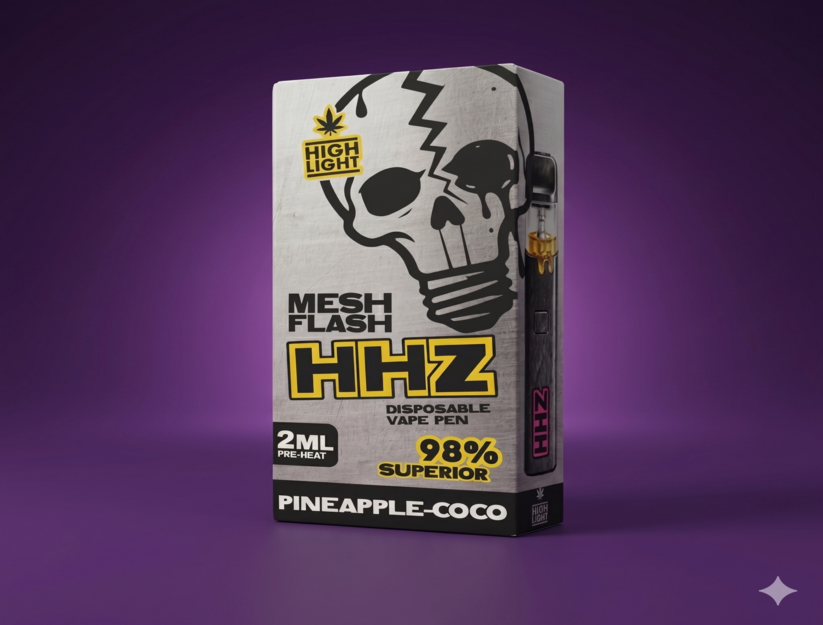 Mesh Flash - HHZ Vape Pineapple-Coco - 2ml