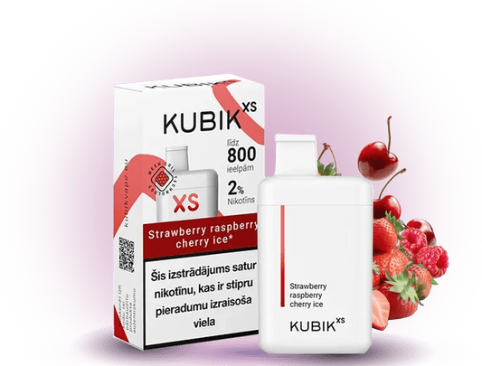 Bild von KUBIK XS 800 Strawberry Raspberry Cherry ice