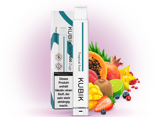 Bild von Kubik 600 Tropical Fruit 20mg