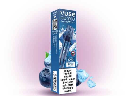 Bild von VUSE GO 1000 Blueberry Ice