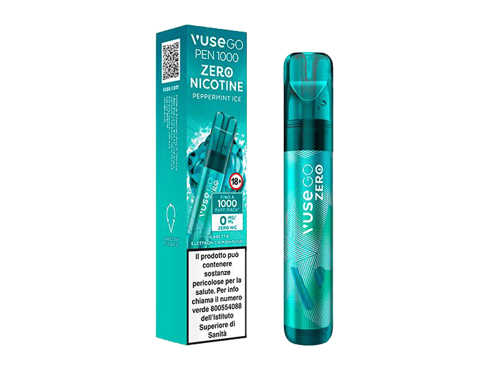 Vuse GO 1000 Peppermint Ice Zero Einweg-E-Zigarette mit 1000 Zgen | Vape4ME Vuse GO 1000 Peppermint Ice Zero Einweg-E-Zigarette mit 1000 Zgen | Vape4ME