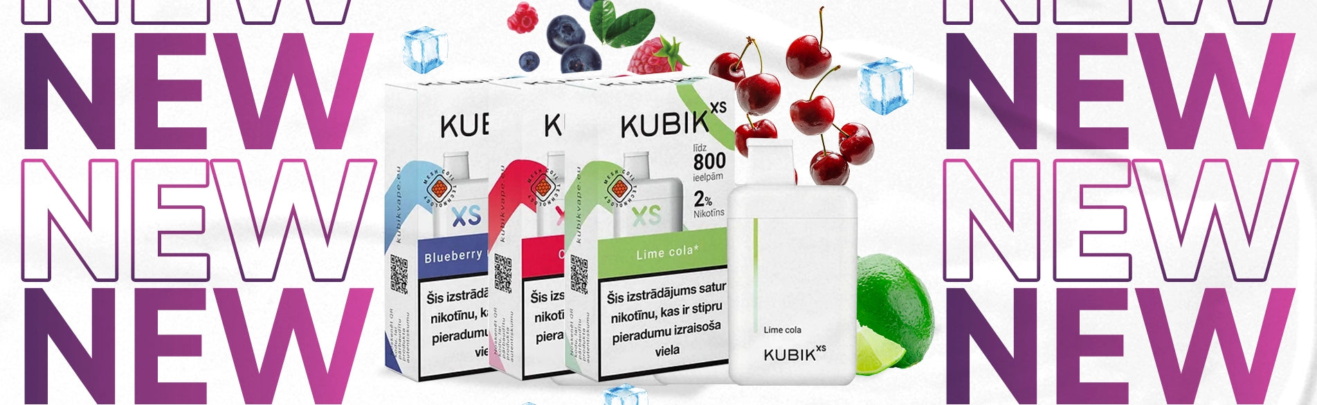 Kubik XS 800 - Neue E-Zigarette mit 800 Zügen