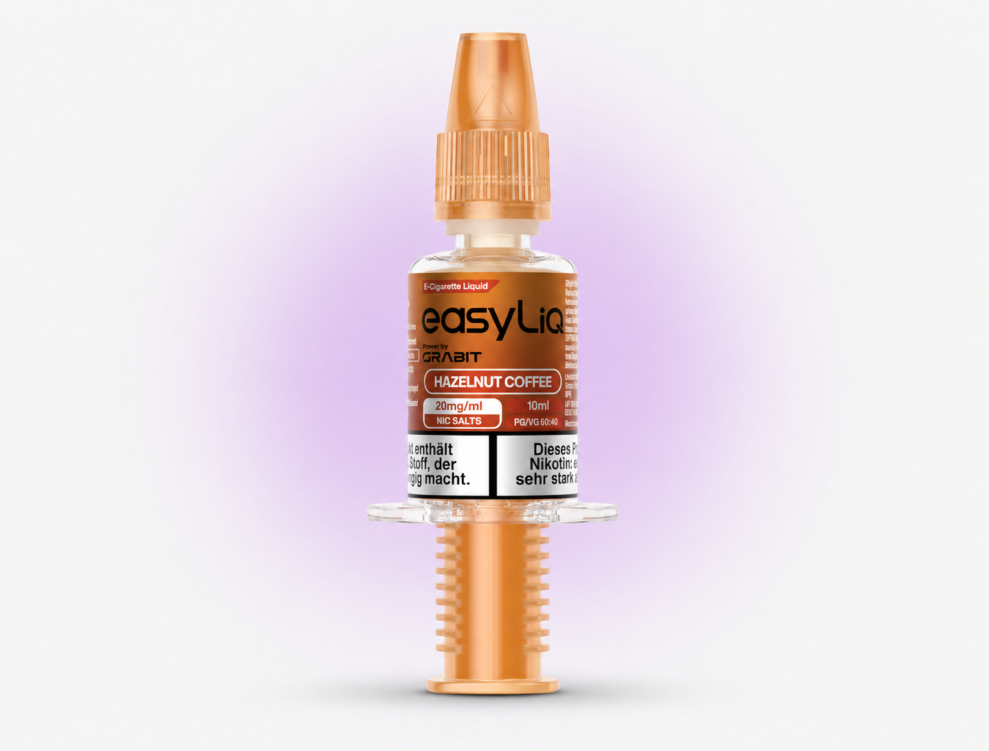 GRABIT EASYLIQ E-LIQUID HAZELNUT COFFEE 10ML, 20MG/ML