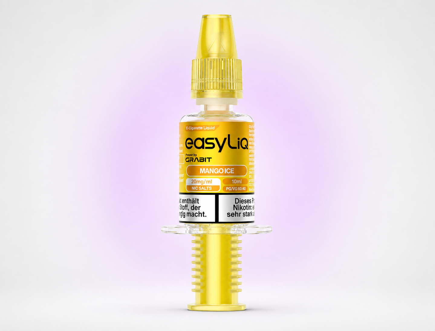 GRABIT EASYLIQ E-LIQUID MANGO ICE 10ML, 20MG/ML