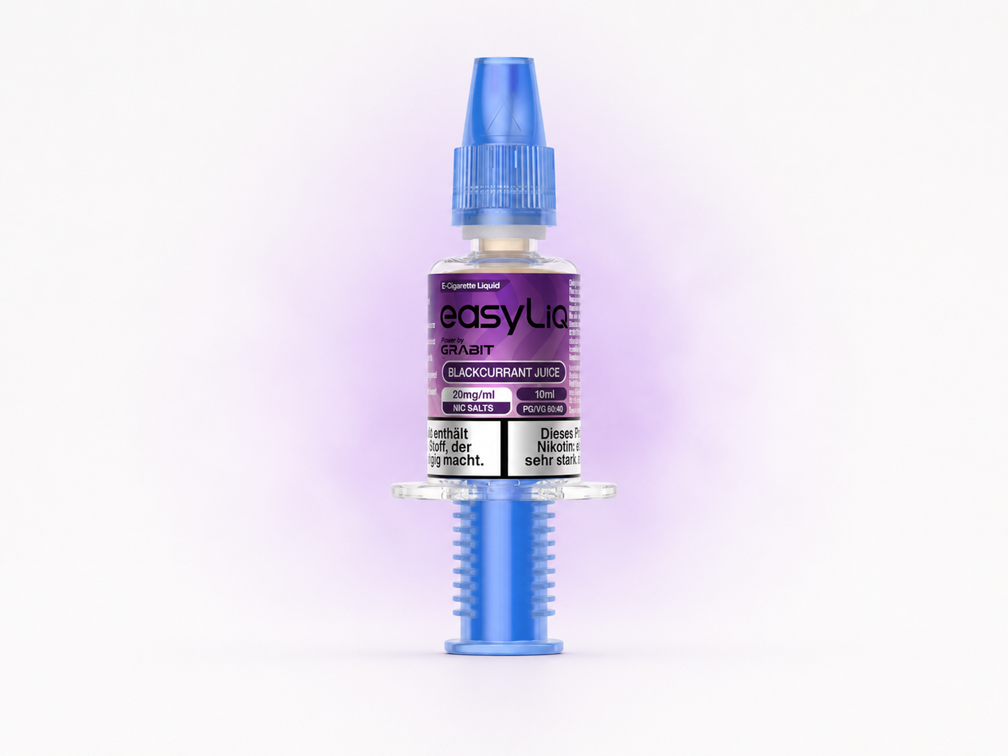 GRABIT EASYLIQ E-LIQUID BLACKCURRANT JUICE 10ML, 20MG/ML