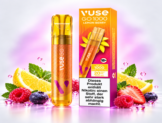 VUSE GO 1000 Lemon Berry