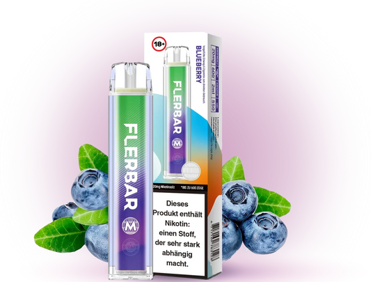 Bild von FLERBAR 600 Blueberry 20mg