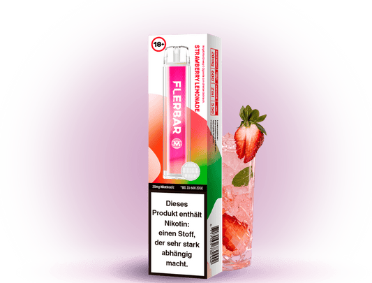 Bild von FLERBAR 600 Strawberry Lemonade 20mg