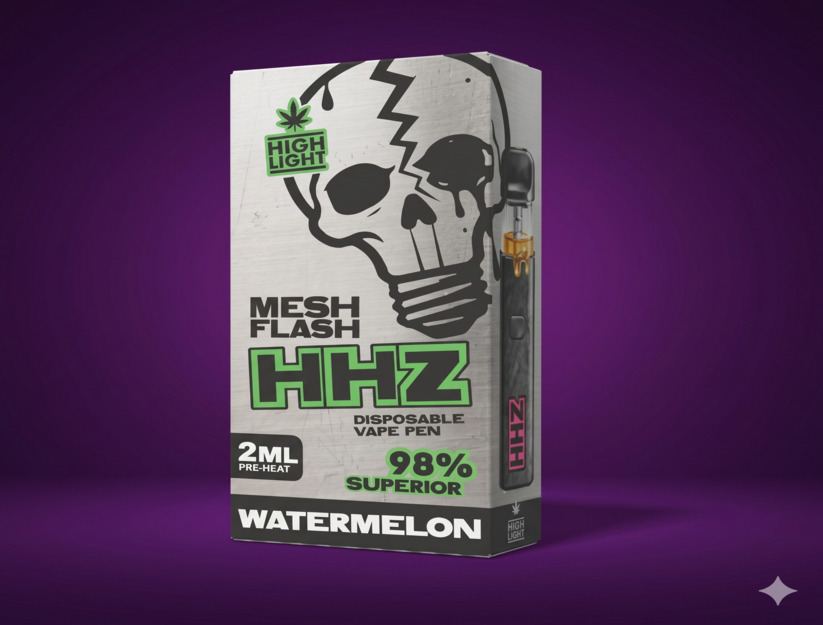 Mesh Flash - HHZ Vape Watermelon - 2ml