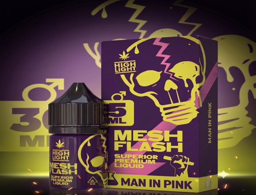 Mesh Flash - Superior Liquid - Man in Pink 5ml