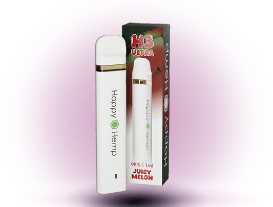 Bild von Happy Hemp H3 Ultra 98% Vape Juicy Melon