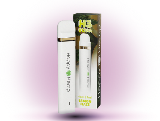 Bild von Happy Hemp H3 Ultra 98% Vape  Lemon Haze
