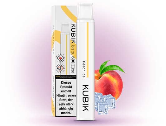 Bild von Kubik 600 Peach-Ice 20mg