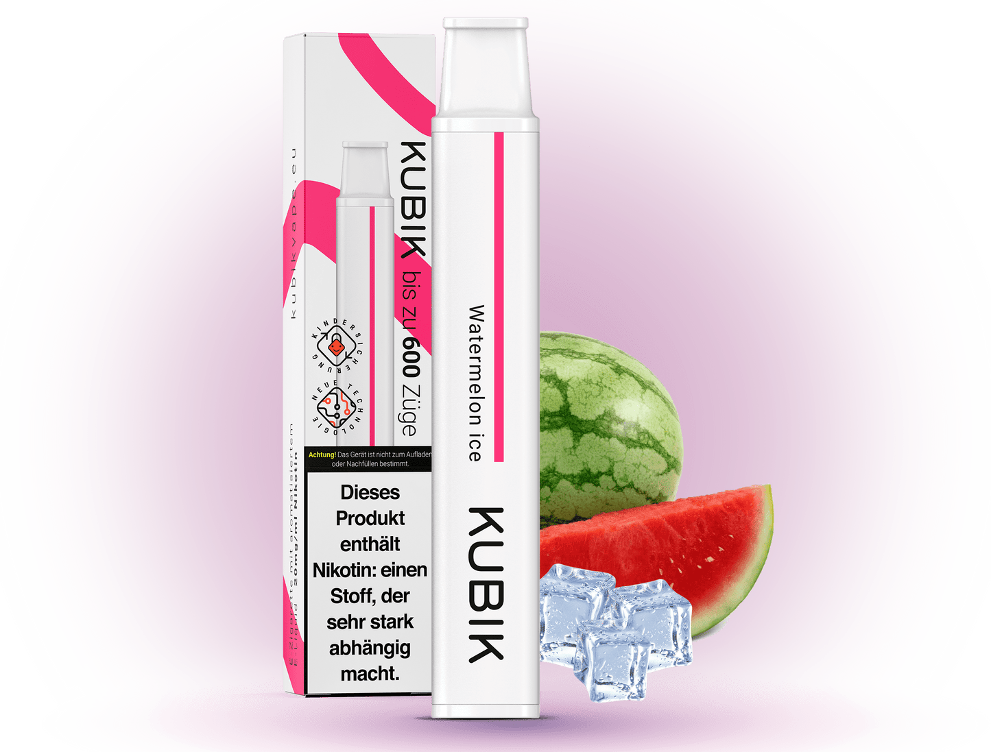 Kubik 600 Watermelon-Ice 20mg