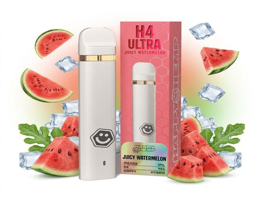 Bild von Happy Hemp H4 Ultra 98% Vape Juicy Melon