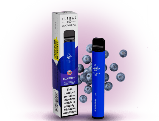 Bild von Elfbar 600 Blueberry 20mg