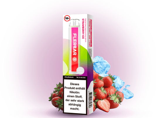 Bild von Flerbar 600 Strawberry-Ice 20mg