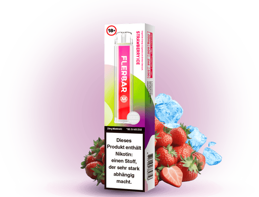 Bild von Flerbar 600 Strawberry-Ice 20mg