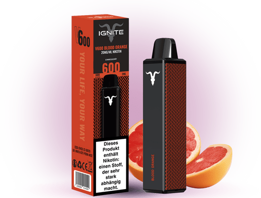 Ignite 600 Blood Orange 20mg