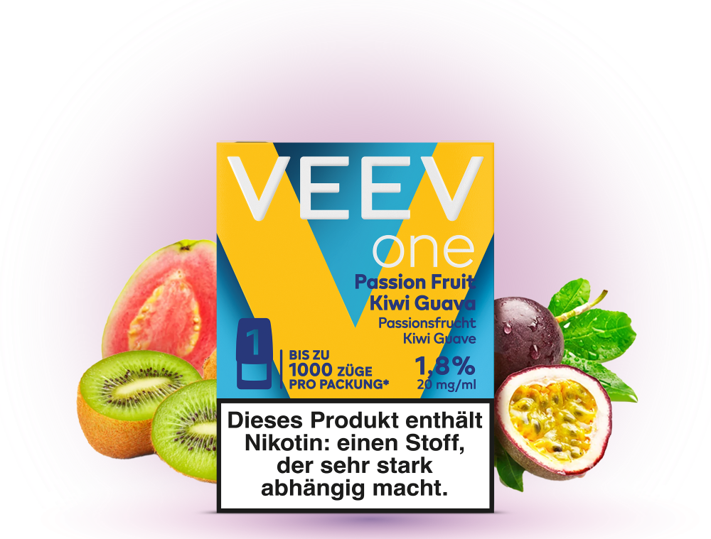 Veev One Limited Edition - Passionfruit Kiwi Guava