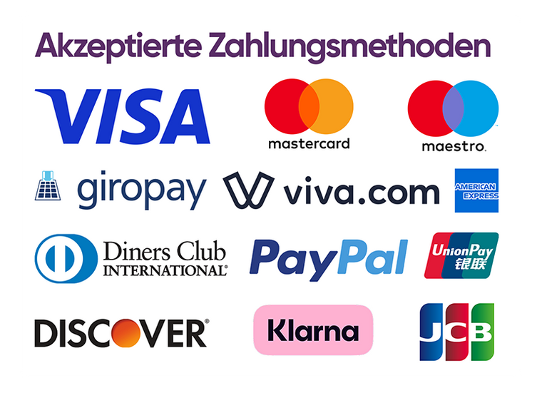 Visa und Mastercard Logos