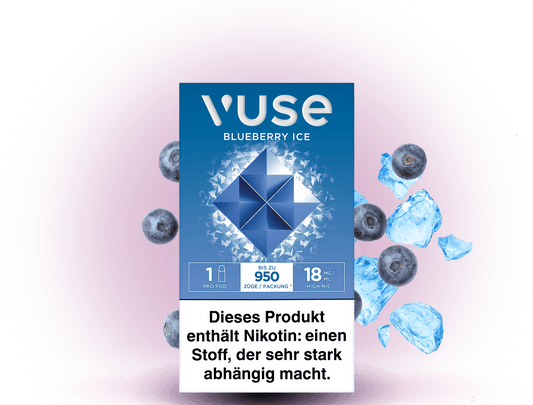 Bild von Vuse Caps Blueberry Ice 18mg
