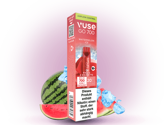 Vuse Go 700 Watermelon Ice – Erfrischender Wassermelonen-Vape!