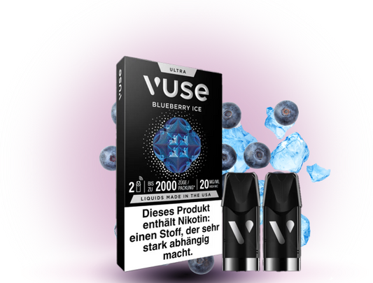 Bild von Vuse Ultra Pods Blueberry Ice