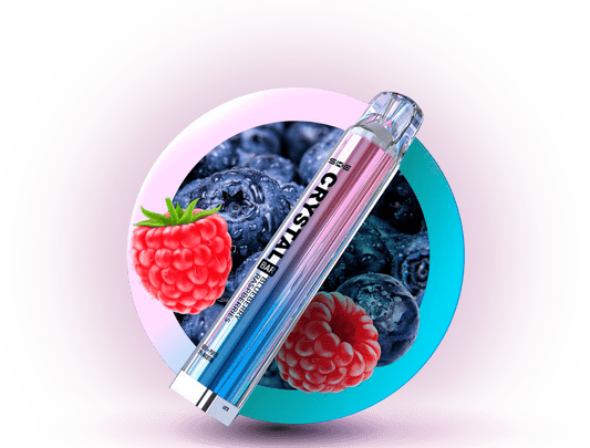 Bild von Crystal 600 Blueberry-Raspberries 20mg